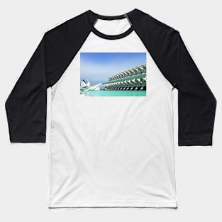 City of Arts and Sciences in Valencia Baseball T-Shirt